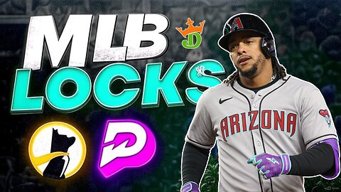 MLB MONDAY - MY 4 BEST BETS