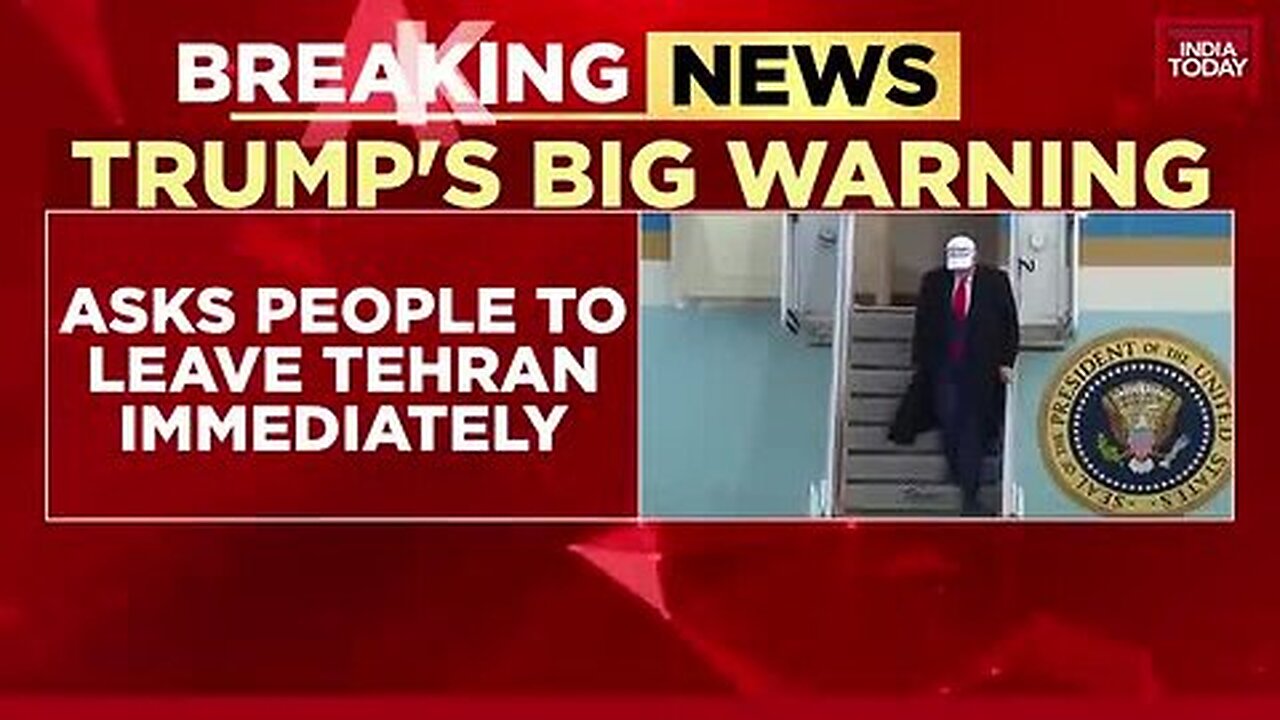 Donald_Trump_s_Big_Warning__Asks_People_To_Leave_Tehran_Immediately___Israel-Iran_War___World_News
