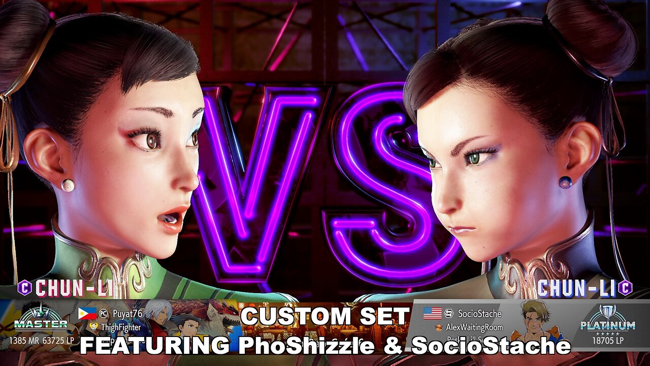 Kuya Kalbo SF6 Custom Set with PhoShizzle 2025 Summer June 2nd session. Guest starring SocioStache.