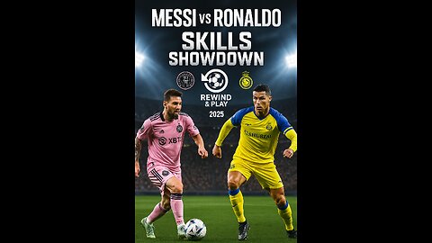 Messi vs Ronaldo Skills 🔥 Inter Miami vs Al Nassr (2025) | Who’s the GOAT?