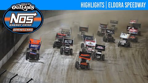 Highlights: World Of Outlaws NOS Energy Drink Sprint Cars At Eldora Speedway (5/02/2025)