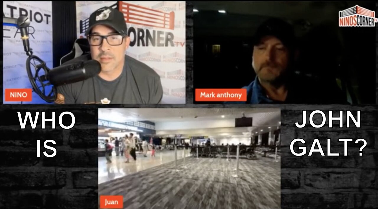 NINO W/ JUAN O SAVIN- Don't be a SNIOP with Mark Anthony PRAY- WHO IS John Galt?