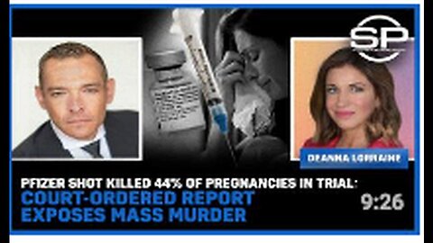 "Court-Ordered Report Reveals Pfizer Vaccine Caused 44% Pregnancy Loss During Trials"