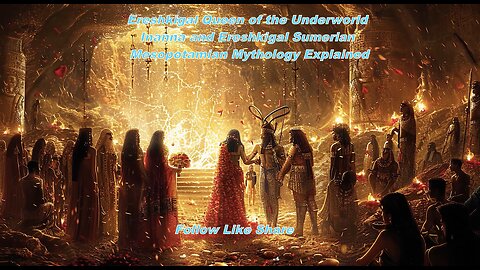 Ereshkigal Queen of the Underworld Inanna and Ereshkigal Sumerian Mesopotamian Mythology Explained