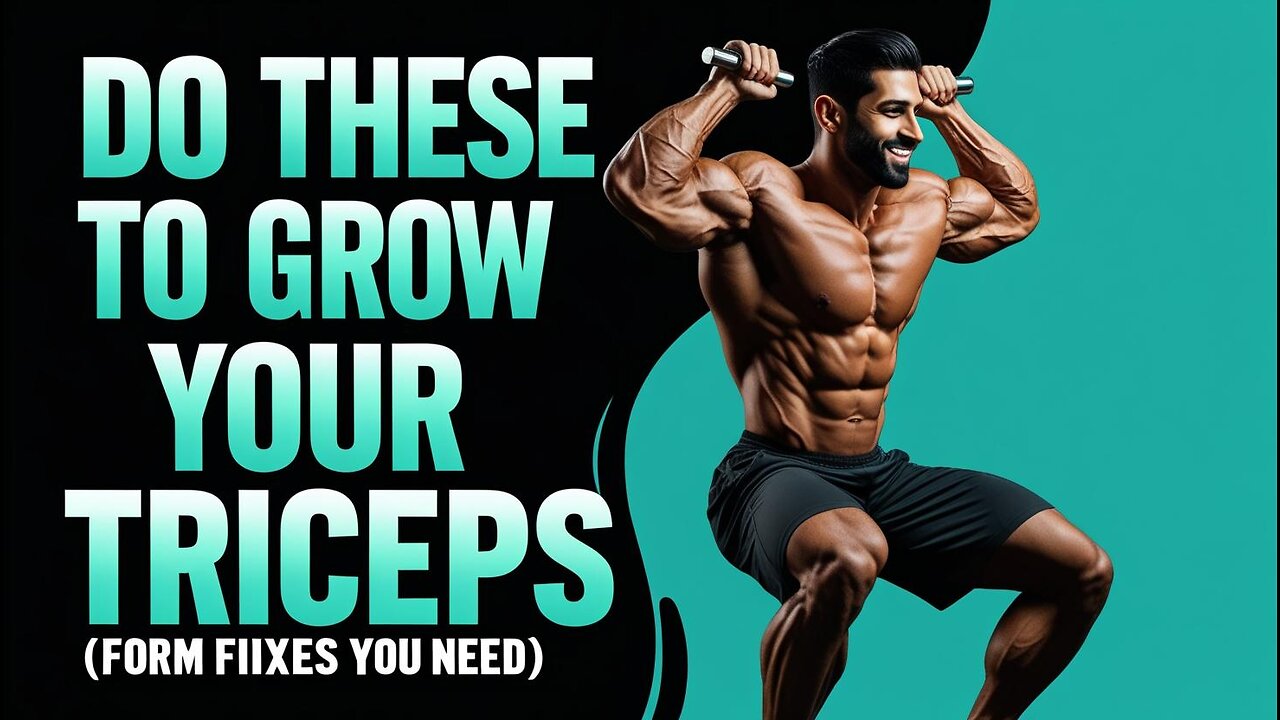 Do THESE to Grow Your Triceps (Form Fixes You Need)