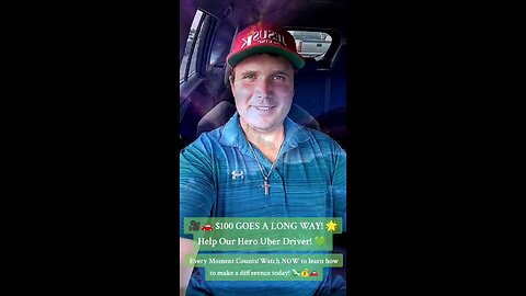 $100 Challenge: Help an Uber driver pay off $100k! 💰❤️
