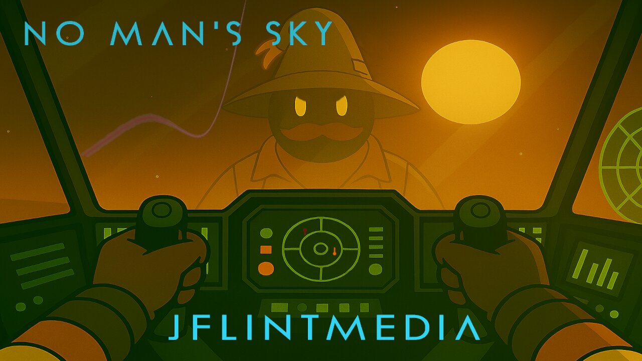 Quick run through the towns. No Man's Sky