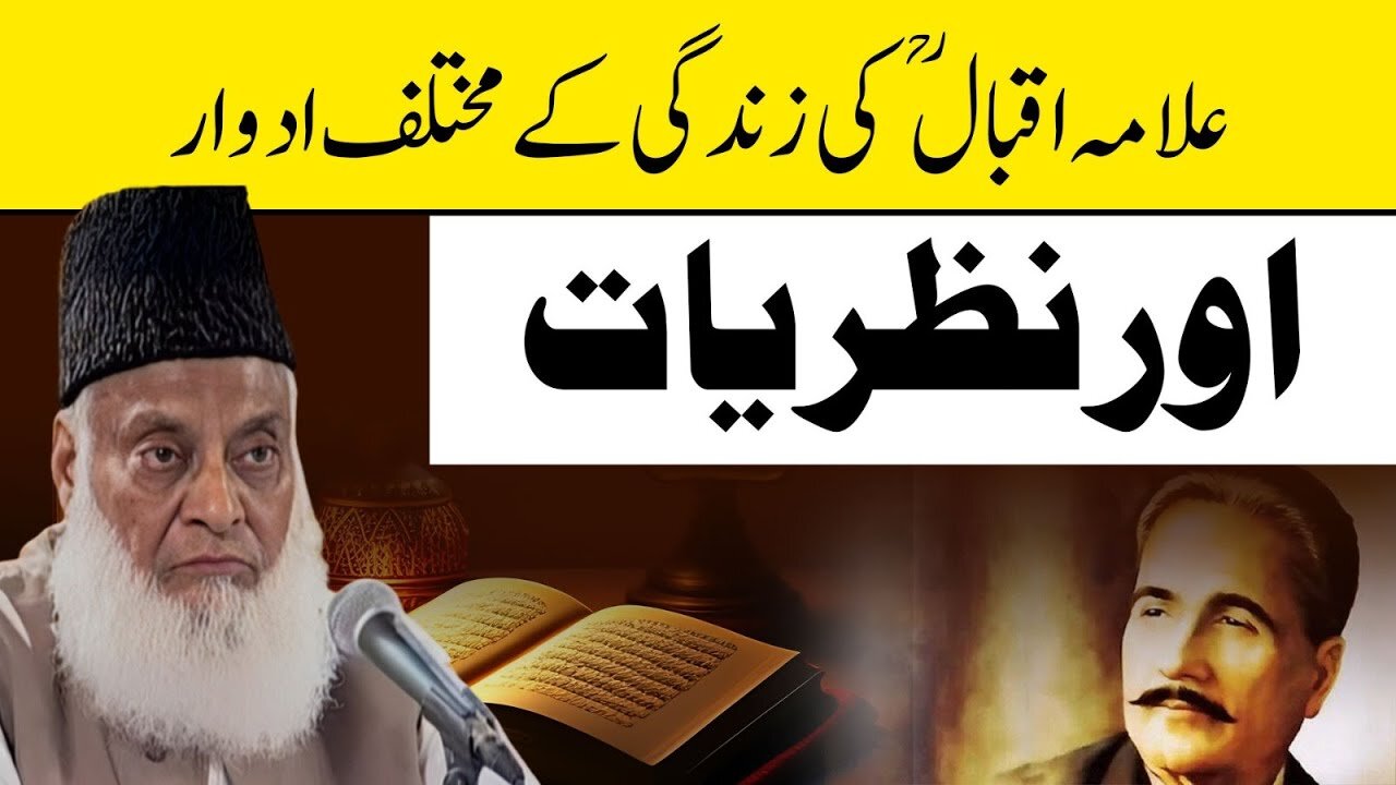 Tribute To Allama Muhammad Iqbal | Dr Israr Ahmed