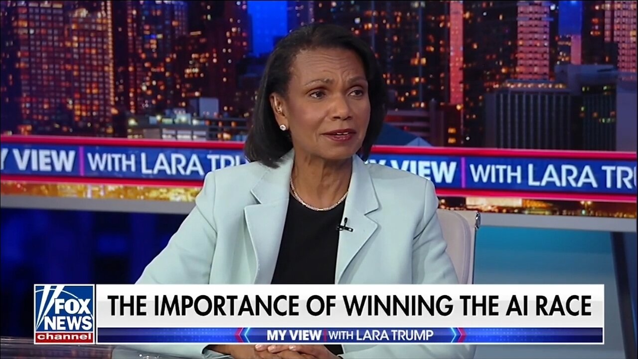 Condi Rice: U.S. Has To Win AI Race