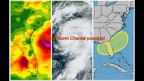 Tropical Storm Chantal possible!