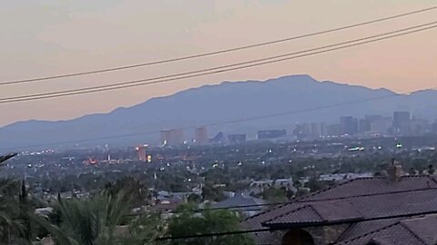 Did you see tonight's Las Vegas sunset? Check THIS out! 06.22.2025 #follow #lasvegas #travel #gaming
