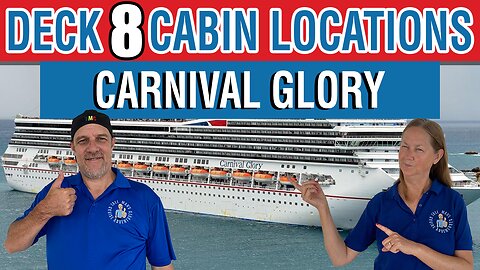 Carnival Glory Cabin Deck 8 | Tall Man's Cruise Adventures