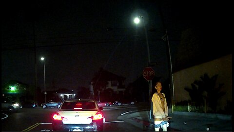 When you drive at night in South Los Angeles, California