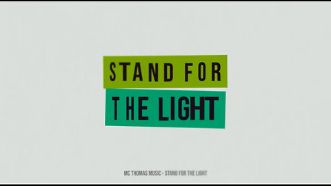 Stand for the Light: A tribute to Charlie Kirk | Official Lyric Video