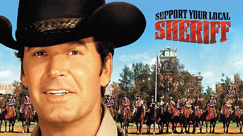 Support Your Local Sheriff! (1969) James Garner, Jack Elam, Bruce Dern, Joan Hackett, Walter Brennan