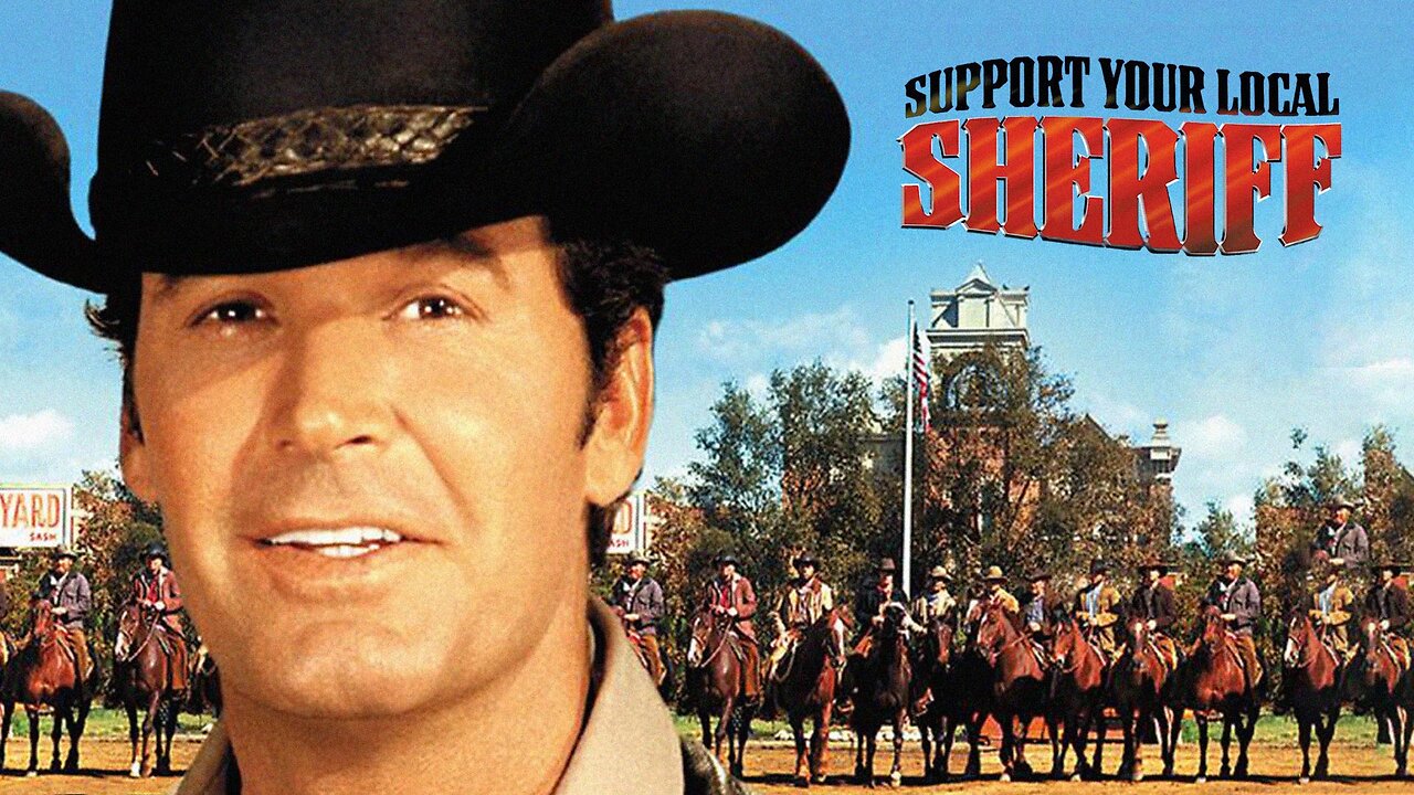 Support Your Local Sheriff! (1969) James Garner, Jack Elam, Bruce Dern, Joan Hackett, Walter Brennan