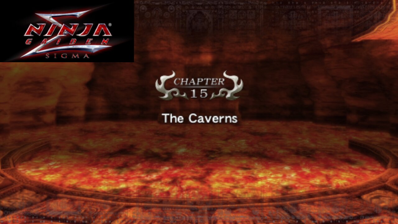 Ninja Gaiden Sigma Playthrough Chapter 15 (The Caverns)