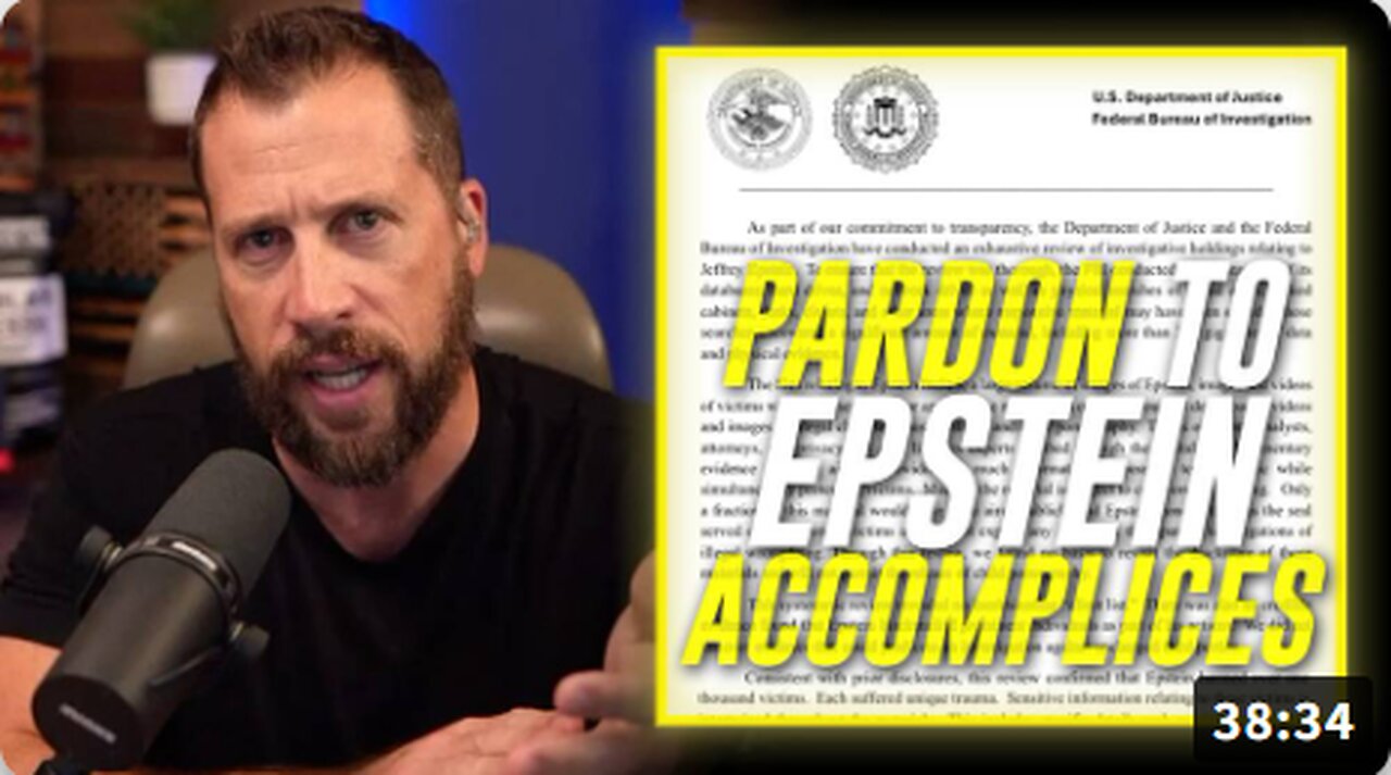 IMPORTANT ANALYSIS: DOJ/FBI Memo Gives Pardon To Epstein Accomplice Abusers, Warns FBI Whistleblower Kyle Seraphin