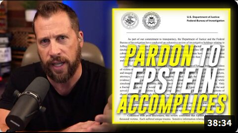 IMPORTANT ANALYSIS: DOJ/FBI Memo Gives Pardon To Epstein Accomplice Abusers, Warns FBI Whistleblower Kyle Seraphin