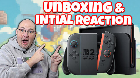 Nintendo Switch 2 Unboxing & GameStop Launch Highlights