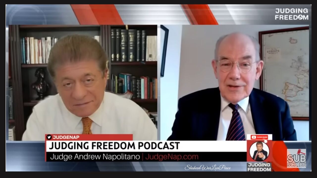 Judge Napolitano [ MUST WATCH ] 🔥🔥🔥 Prof. JOHN MEARSHEIMER : 'Ukraine Cannot Survive.'