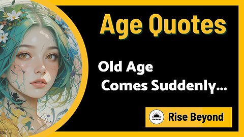 The Sudden Truth About Old Age | Emily Dickinson's Powerful Quote Explained