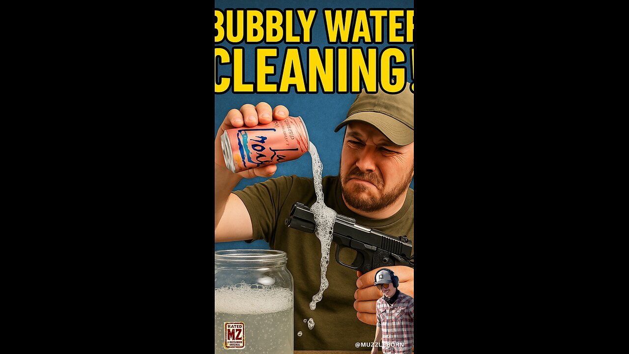 Can Bubbly Water Clean a .22? Watch This “Genius” Hack in Action