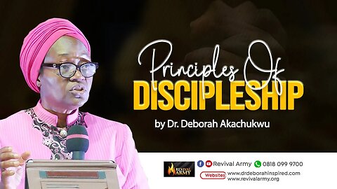 PRINCIPLE OF DISCIPLESHIP