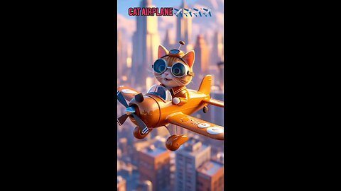 cat airplane ✈️✈️✈️