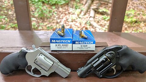 Don't Underestimate These Little Guys - .38 Short Colt VS .32 S&W - Magtech .38 SPL-Short VS .32 S&W
