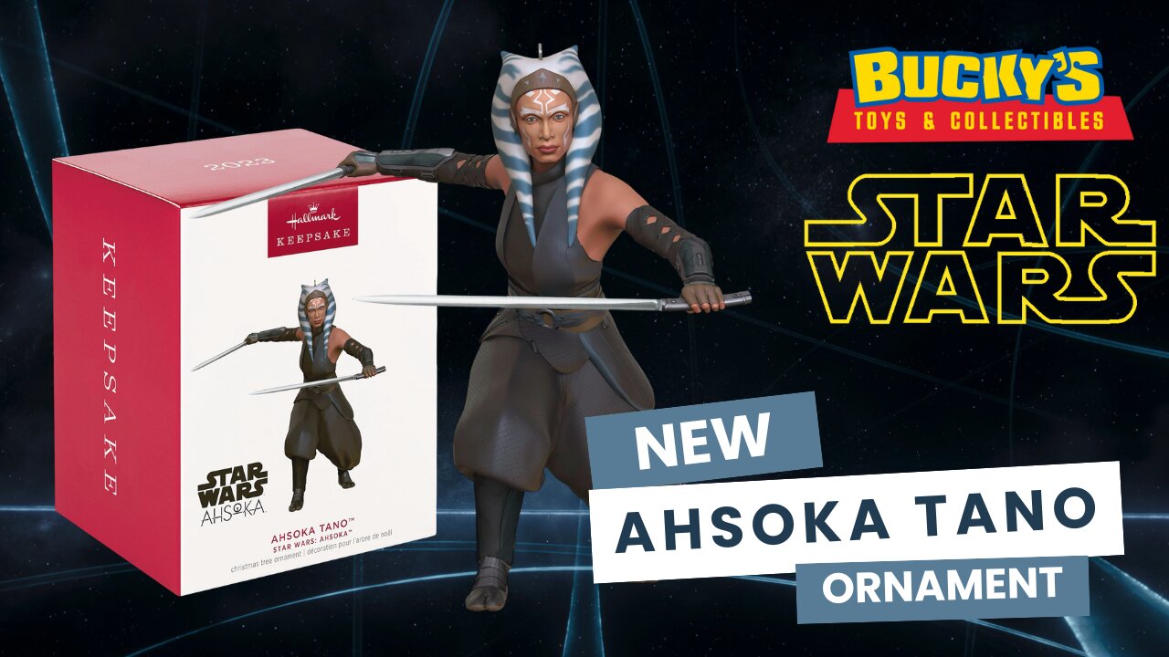Unboxing the 2023 Star Wars Ahsoka Tano Hallmark Keepsake Ornament | The Clone Wars & Mandalorian