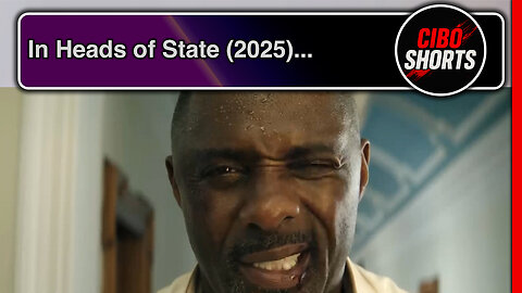 In Heads of State (2025), a guard desperately fights to keep his rifle from Idris Elba, only for Elb
