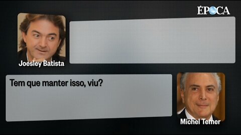 O áudio da conversa entre Joesley Batista e Michel Temer sobre Cunha. 2017/05/18.