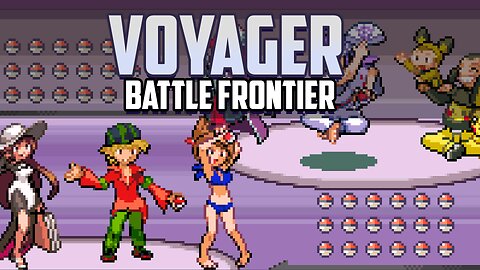Pokemon Voyager Battle Frontier - GBA ROM Hack, test battle system and more features from Voyager