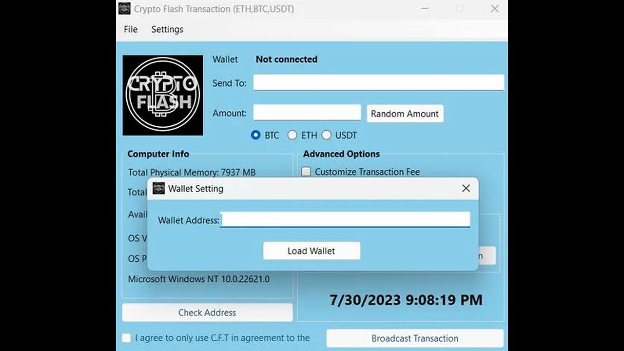 How to create flash usdt trc20 and bitcoin Flashing / trust wallet flashing