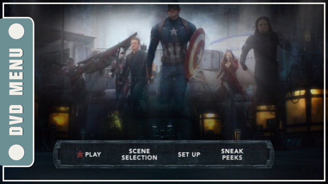 Captain America: Civil War - DVD Menu