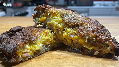 Stuffed Sweet Potato Hashbrowns (Nightshade Free)