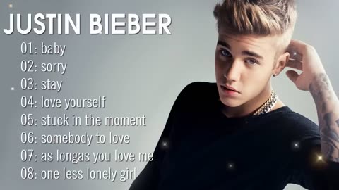 🎵 JUSTIN BIEBER – Greatest Hits Playlist 2025 | Full Album & Top Songs