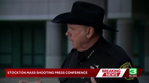 Officials provide an update on the deadly Stockton, California shooting