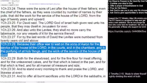 1 Chronicles 23