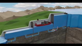 How cargo ships cross the Panama Canal