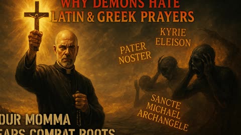 Sacred Tongues of War: Why Demons Hate Prayer in Greek & Latin