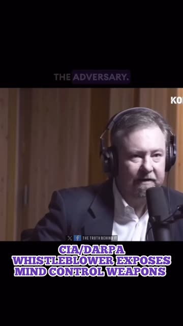CIA/DARPA Whistleblower Exposes Mind Control weapons