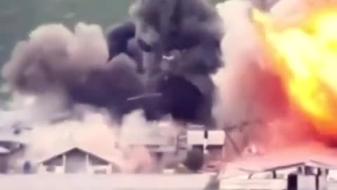 💣🚀 Ukraine Russia War | Ukrainian Ammunition Depot with UMPK Bombs in Sumy | RCF