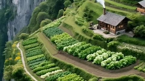 Life on the Edge: Mountain Farming in Paradise 🌿⛰️