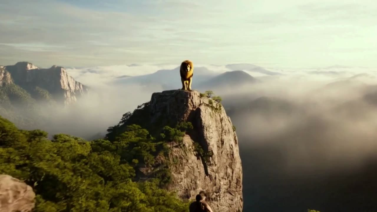 Man Chases Wild Deer Through Forest
