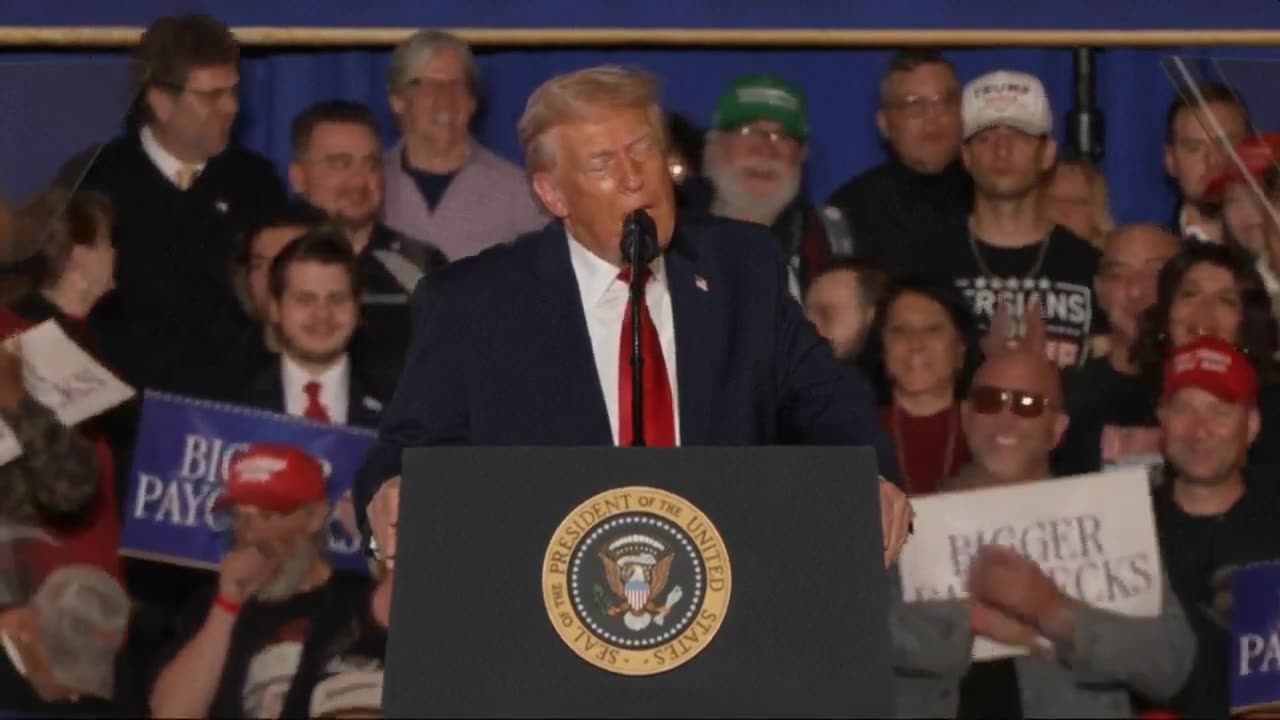Trump Tells Pennsylvania Crowd About Price Of Eggs