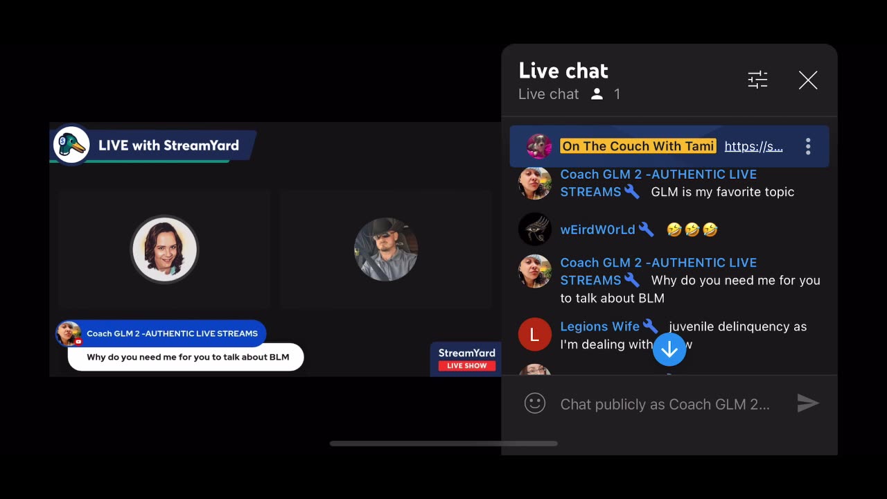 Tami does everything possible to make black people uncomfortable