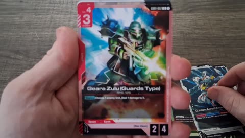 Some NEW Gundam TCG cards!