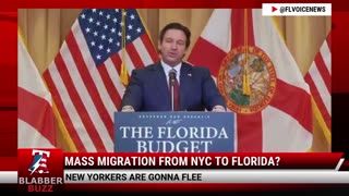 Mass Migration From NYC To Florida?